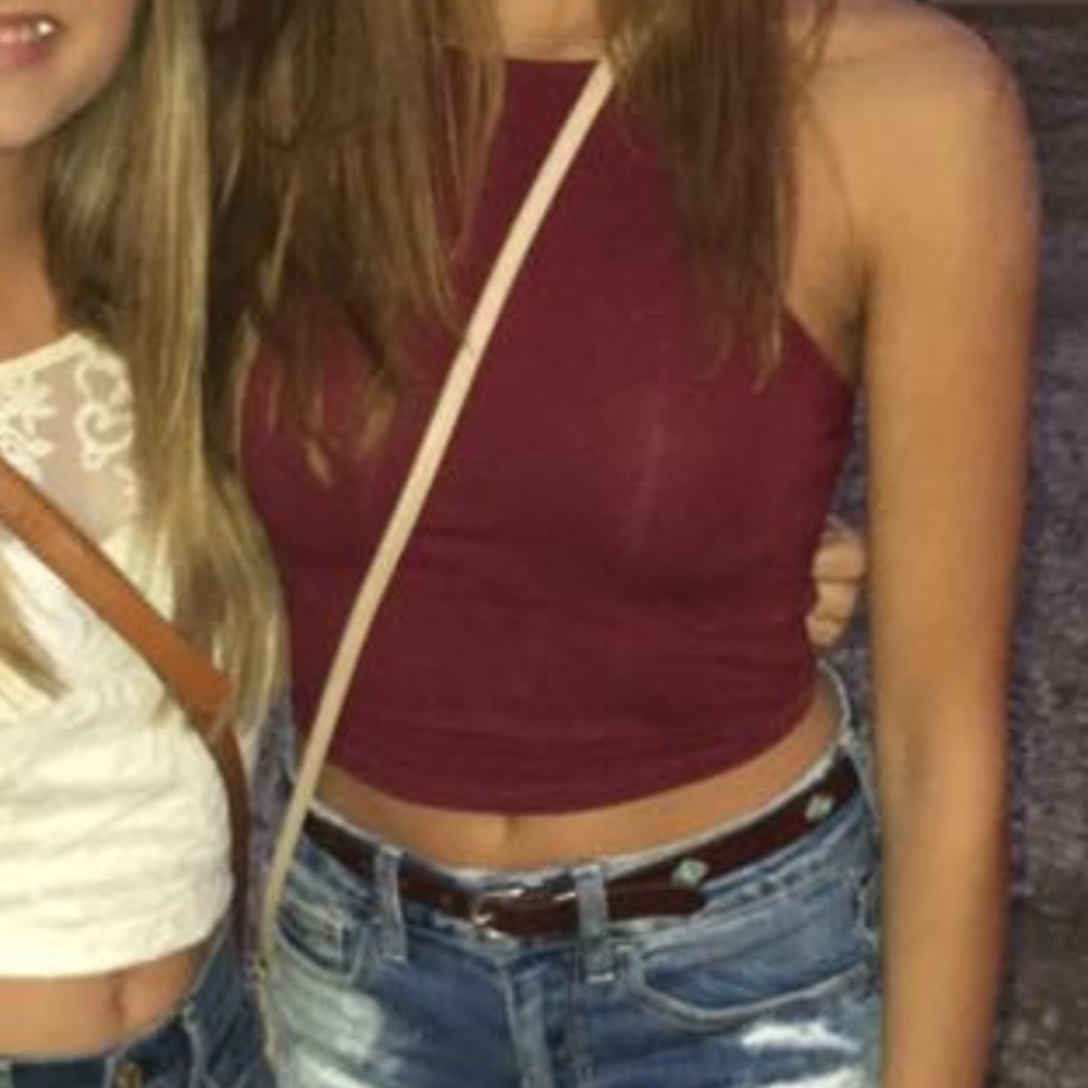 LA Hearts Crop Top